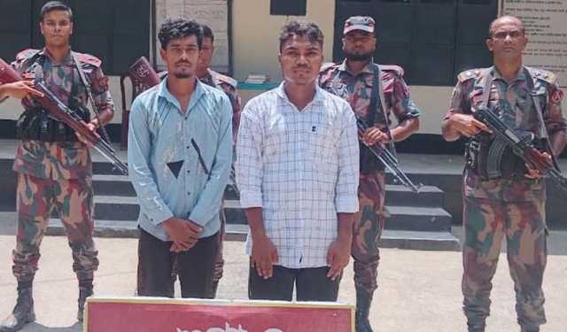 ঝিনাইদহ সীমান্তে দিয়ে বাংলাদেশে প্রবেশ, আটক ৭
