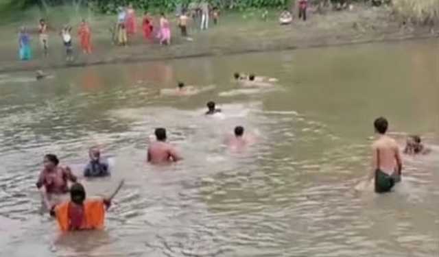 ফুলকুমার নদে ডুবে ২ শিশুর মৃত্যু 