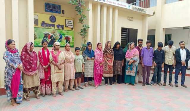 মৌলভীবাজার সীমান্তে আবারো ২৫ জনকে ঠেলে দিল বিএসএফ