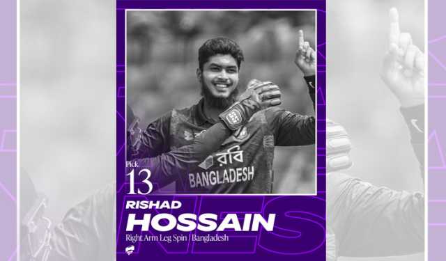 বিগ ব্যাশে আবারও দল পেলেন রিশাদ