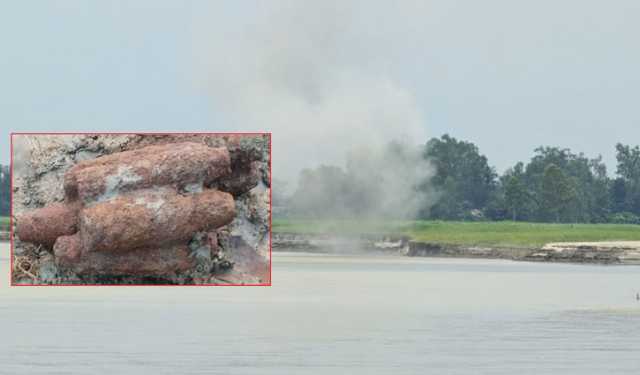 উদ্ধারকৃত ১১টি মর্টার শেল ধ্বংস করলো সেনাবাহিনী