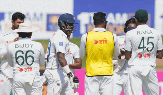 শ্রীলঙ্ককে দ্রুত অলআউটের আশায় মাঠে বাংলাদেশ