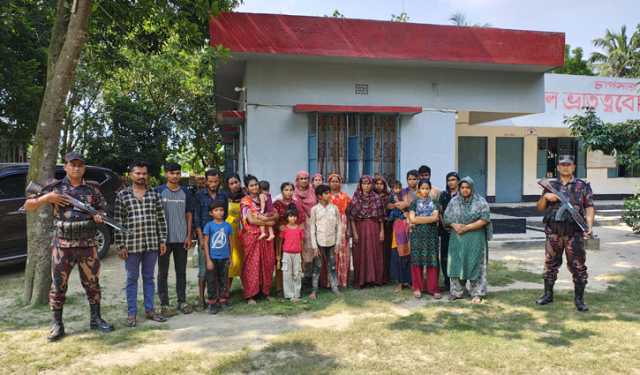 ঠাকুরগাঁও সীমান্ত দিয়ে আরো ২৩ জনেকে ঠেলে দিল বিএসএফ