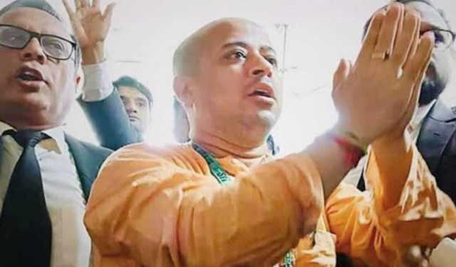 চিন্ময় দাসকে জেলগেটে জিজ্ঞাসাবাদের আদেশ