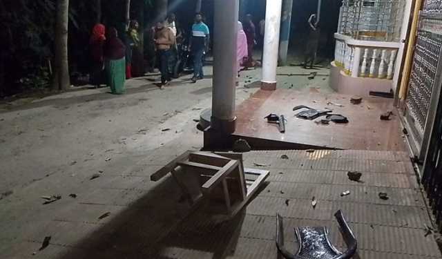 ঝিনাইদহে বিএনপি নেতা ও ইউপি চেয়ারম্যানের বাড়িতে হামলার অভিযোগ