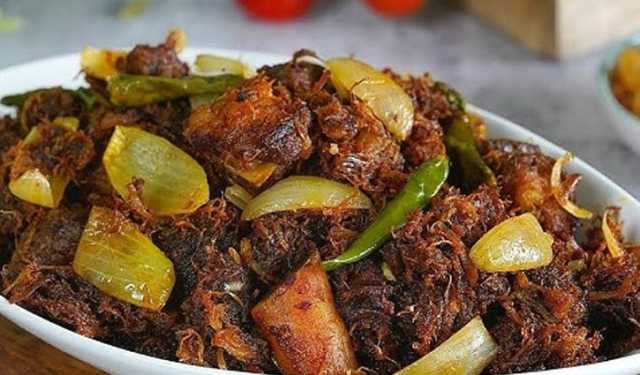 পুরনো স্বাদের ঝুরা মাংসের