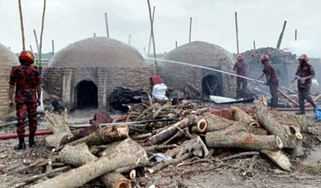 ভ্রাম্যমাণ আদালতের অভিযানে ভাঙ্গা হলো অবৈধ কয়লা তৈরির প্রতিষ্ঠান