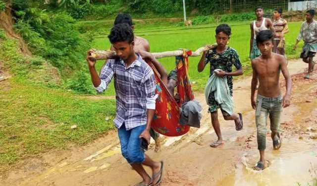 নাইক্ষ্যংছড়ি সীমান্তে মাইন বিস্ফোরণে কিশোরের পা বিচ্ছিন্ন