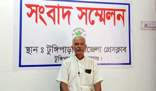টুঙ্গিপাড়ায় হাইকোর্টের রায়ের পরও জমি দখলে বাধা