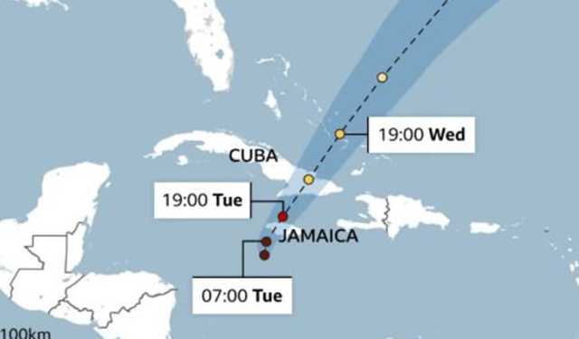 হারিকেন মেলিসা আঘাত হানার আগেই জ্যামাইকাতে ৩ জনের মৃত্যু