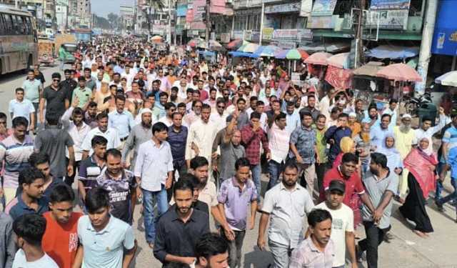 টাঙ্গাইল-৩, মনোনয়ন পরিবর্তনের দাবিতে বিক্ষোভ
