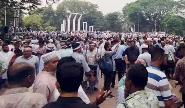 ‘মার্চ টু যমুনা’র জন্য প্রস্তুত শিক্ষকরা 