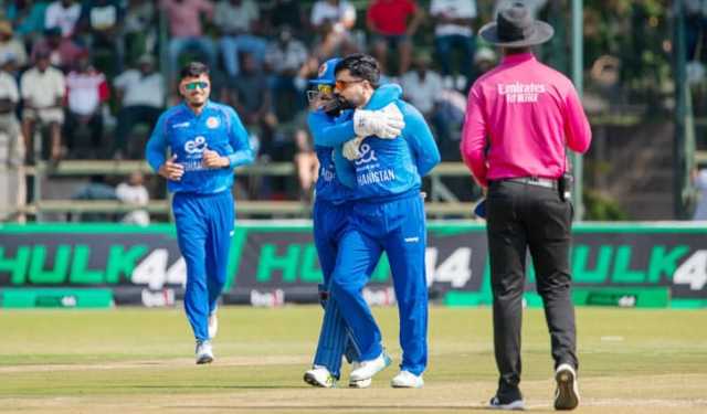 রশিদের ভেল্কিতে এক ম্যাচ আগেই সিরিজ আফগানিস্তানের