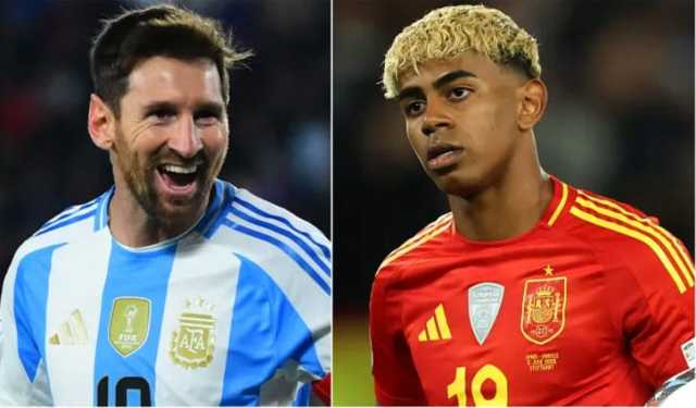 লুসাইলের মঞ্চে মুখোমুখি মেসির আর্জেন্টিনা ও ইয়ামালের স্পেন