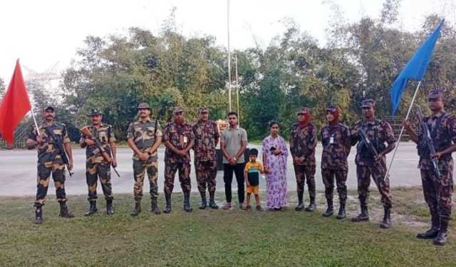 ৩ বাংলাদেশিকে ফেরত পাঠাল বিএসএফ 