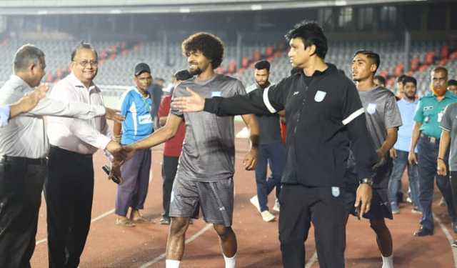 হামজার গোলে প্রথমার্ধে বাংলাদেশ ১, হংকং ১