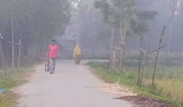 পঞ্চগড়ে কমছে তাপমাত্রা, বাড়ছে শীত