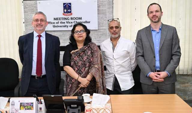 ঢাবি উপ-উপাচার্যের সঙ্গে ইইউ রাষ্ট্রদূতের সাক্ষাৎ