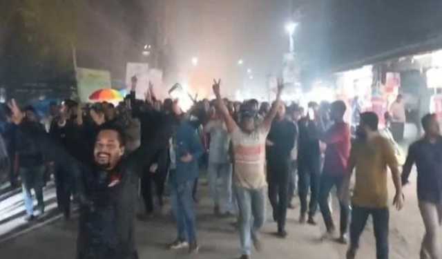 দিনাজপুর-৩ আসনে প্রার্থী খালেদা জিয়া, নেতাকর্মীদের আনন্দ মিছিল 