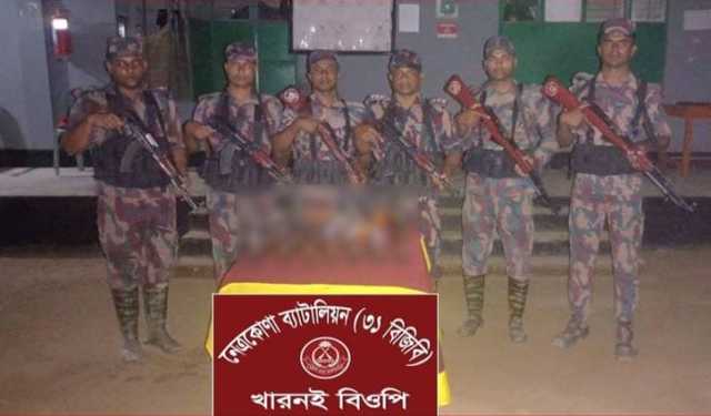 কলমাকান্দায় ৩৯ বোতল বিদেশি মদ উদ্ধার