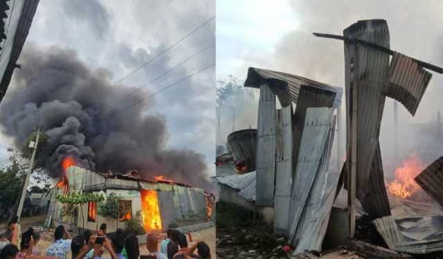 গাজীপুরে ঝুটের গোডাউনে আগুন, নিয়ন্ত্রণে ৪ ইউনিট