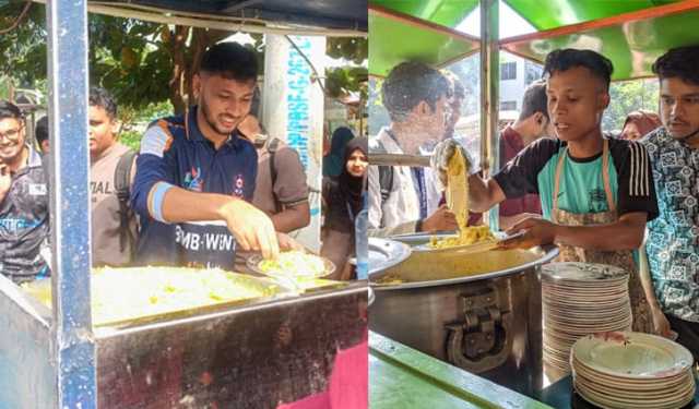 ফ্রেন্ডলি খাবারের দুই নায়ক শুভ ও মারুফ