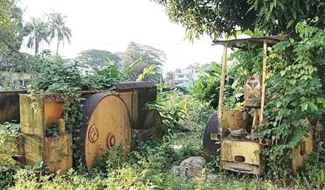 কোটি টাকার অব্যবহৃত যানে গজিয়েছে গাছ 