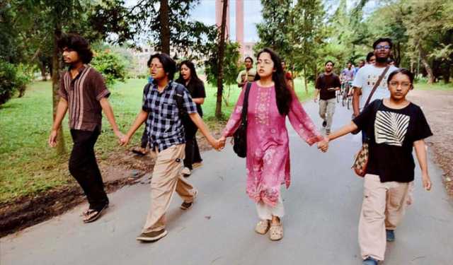 নির্মাণ শ্রমিকের মৃত্যু: ৩ দাবিতে জাহাঙ্গীরনগর বাঁচাও আন্দোলনের ব