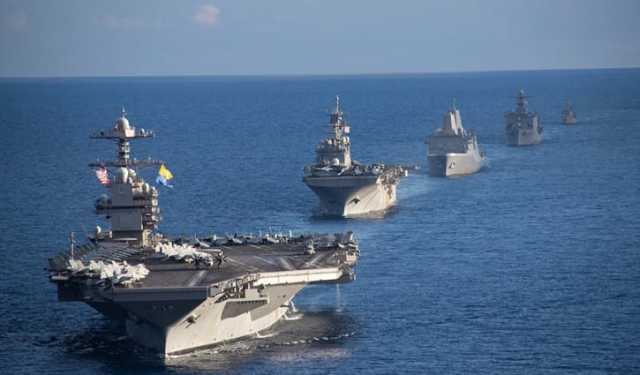 ক্যারিবীয় সাগরে বিশ্বের বৃহত্তম যুদ্ধজাহাজ মোতায়েন করল যুক্তরাষ্ট