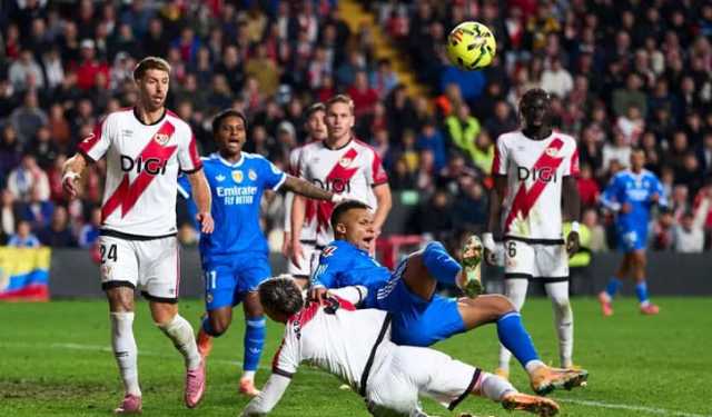 রায়ো ভায়েকানোর মাঠে থমকে গেল রিয়াল