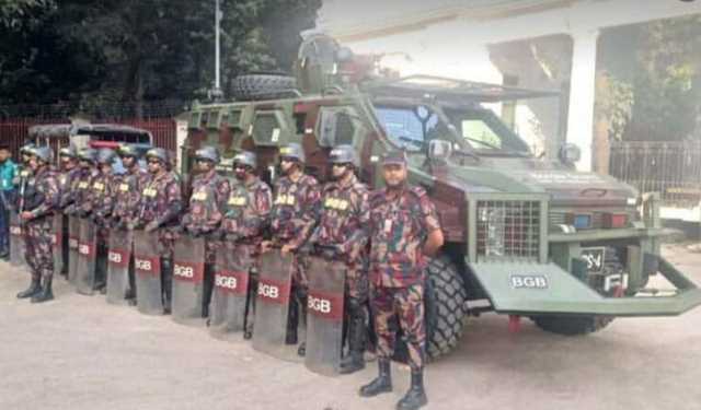 ঢাকা ও আশপাশ এলাকায় বিজিবি মোতায়েন