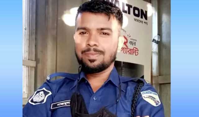 মহাসড়কে টহলকালে ট্রাকের ধাক্কায় পুলিশ সদস্য নিহত
