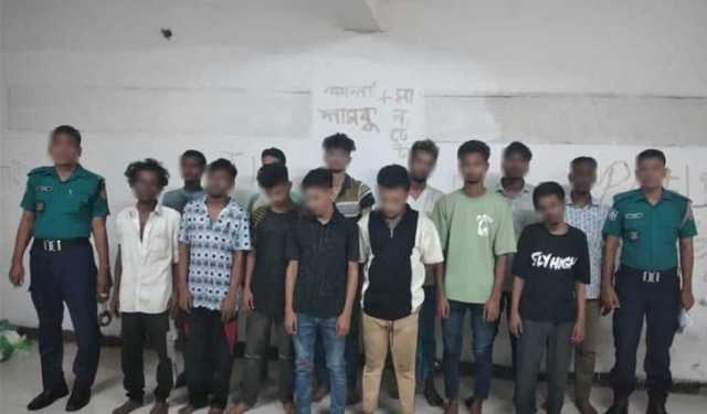 মোহাম্মদপুরে বিশেষ অভিযানে গ্রেপ্তার ১৩