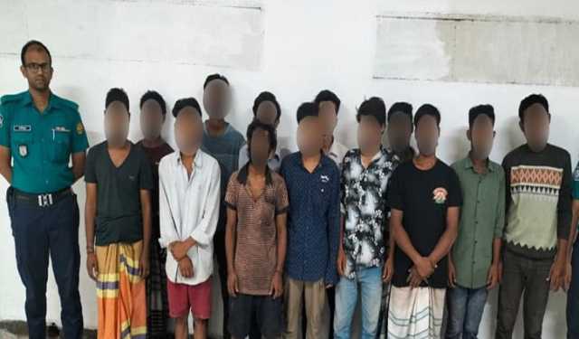ডিএমপির অভিযান, মোহাম্মদপুরে গ্রেপ্তার ১৪ 
