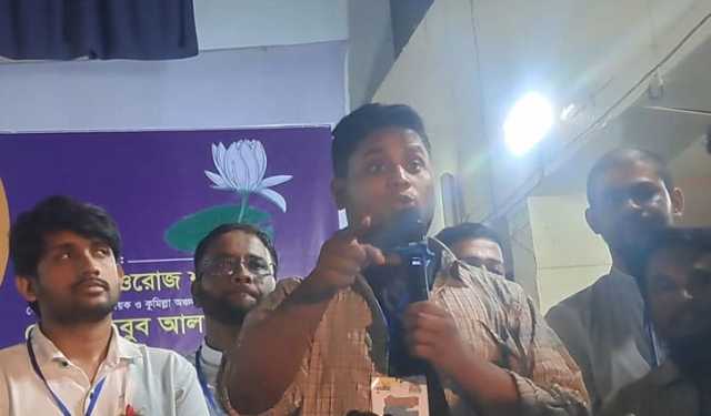 জুলাই সনদ বাস্তবায়ন না হওয়া পর্যন্ত কোনো নির্বাচন হতে দেওয়া হবে না: হাসনাত