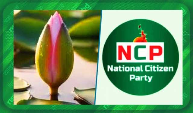 ‘শাপলা কলি’তেই রাজি এনসিপি