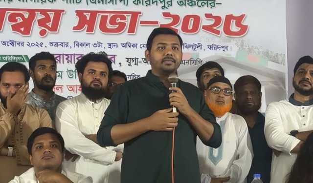 নৌকা ডুবেছে, শাপলা ভাসবে: এনসিপির তুষার