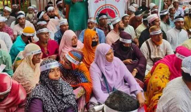 জাতীয়করণের দাবিতে স্বতন্ত্র ইবতেদায়ী মাদ্রাসা শিক্ষকদের কর্মসূচি 
