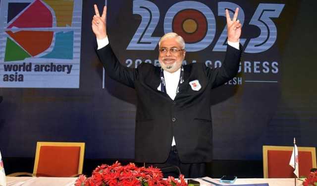 ওয়ার্ল্ড আর্চারি এশিয়ার সভাপতি হলেন বাংলাদেশের চপল