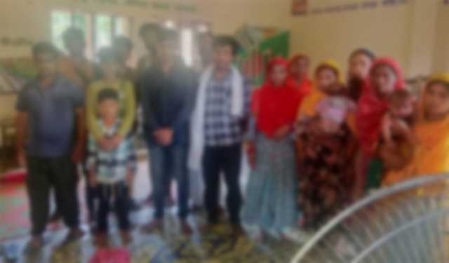 মাটিরাঙ্গায় আরও ১৯ জনকে বাংলাদেশে ঠেলে দিলো বিএসএফ