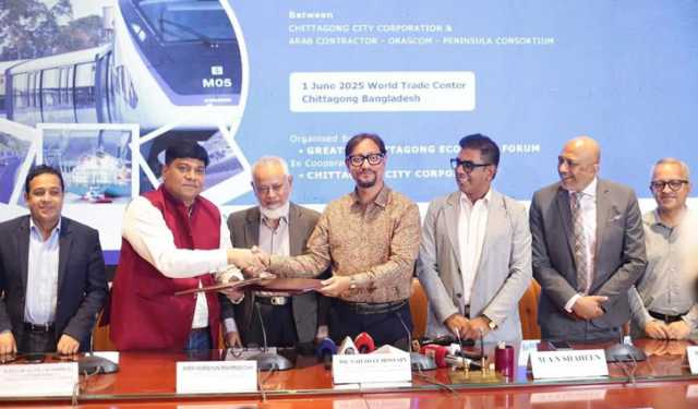 মনোরেল চলবে চট্টগ্রামে, সমঝোতা স্মারক স্বাক্ষর 