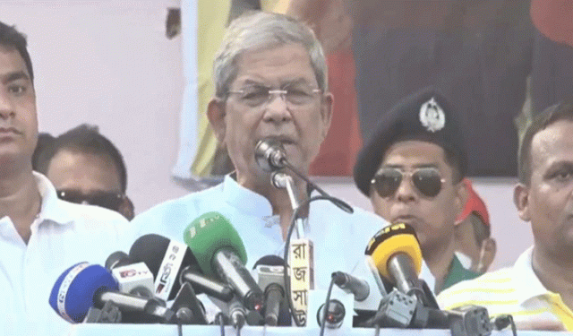 বাংলাদেশের ১৮ কোটি মানুষ আ.লীগকে চায় না: মির্জা ফখরুল