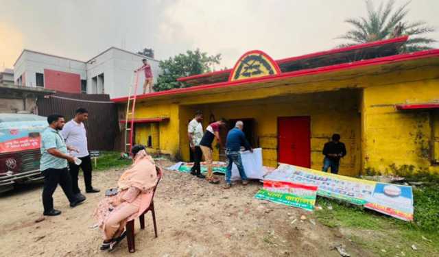রাইজিংবিডিতে সংবাদ প্রকাশের পর চান্দনা ডাকঘরের জায়গা দখল মুক্ত 