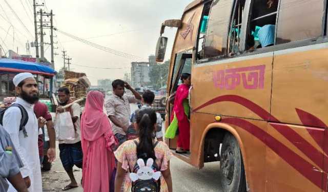 গাজীপুরে দুই মহাসড়কে ঈদযাত্রা স্বাভাবিক