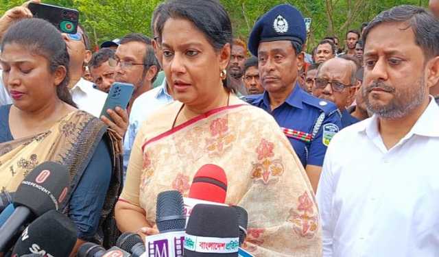 বালু ও পাথর উত্তোলনের মূল হোতাদের ধরতে হবে: রিজওয়ানা