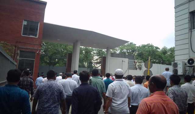 আজও সচিবালয়ে বিক্ষোভ