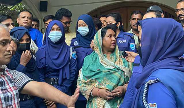 নারায়ণগঞ্জের সাবেক মেয়র আইভী গ্রেপ্তার