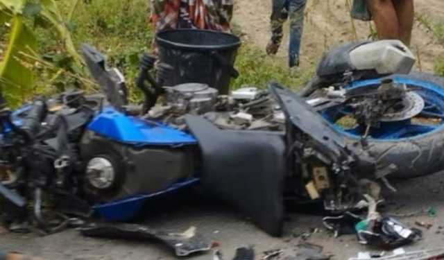 ড্রাম ট্রাকের সঙ্গে সংঘর্ষে মোটরসাইকেল চালকের মৃত্যু
