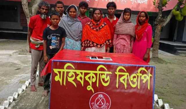 কুষ্টিয়া সীমান্ত দিয়ে আরো ৯ জনকে ঠেলে পাঠাল বিএসএফ