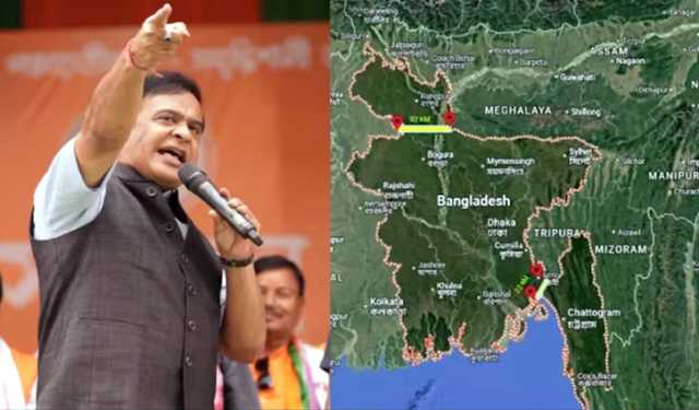 বাংলাদেশের মানচিত্র শেয়ার করে বিতর্কিত মন্তব্য আসামের মুখ্যমন্ত্রীর